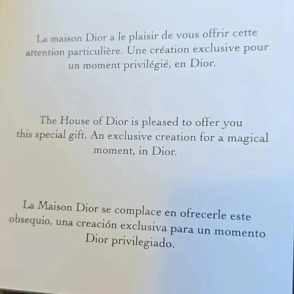 EXCLUSIVE: Dior Red Bow Pink Bracelet, Blue Journal and Pen Bundle in Gift bag - Picture 9 of 11